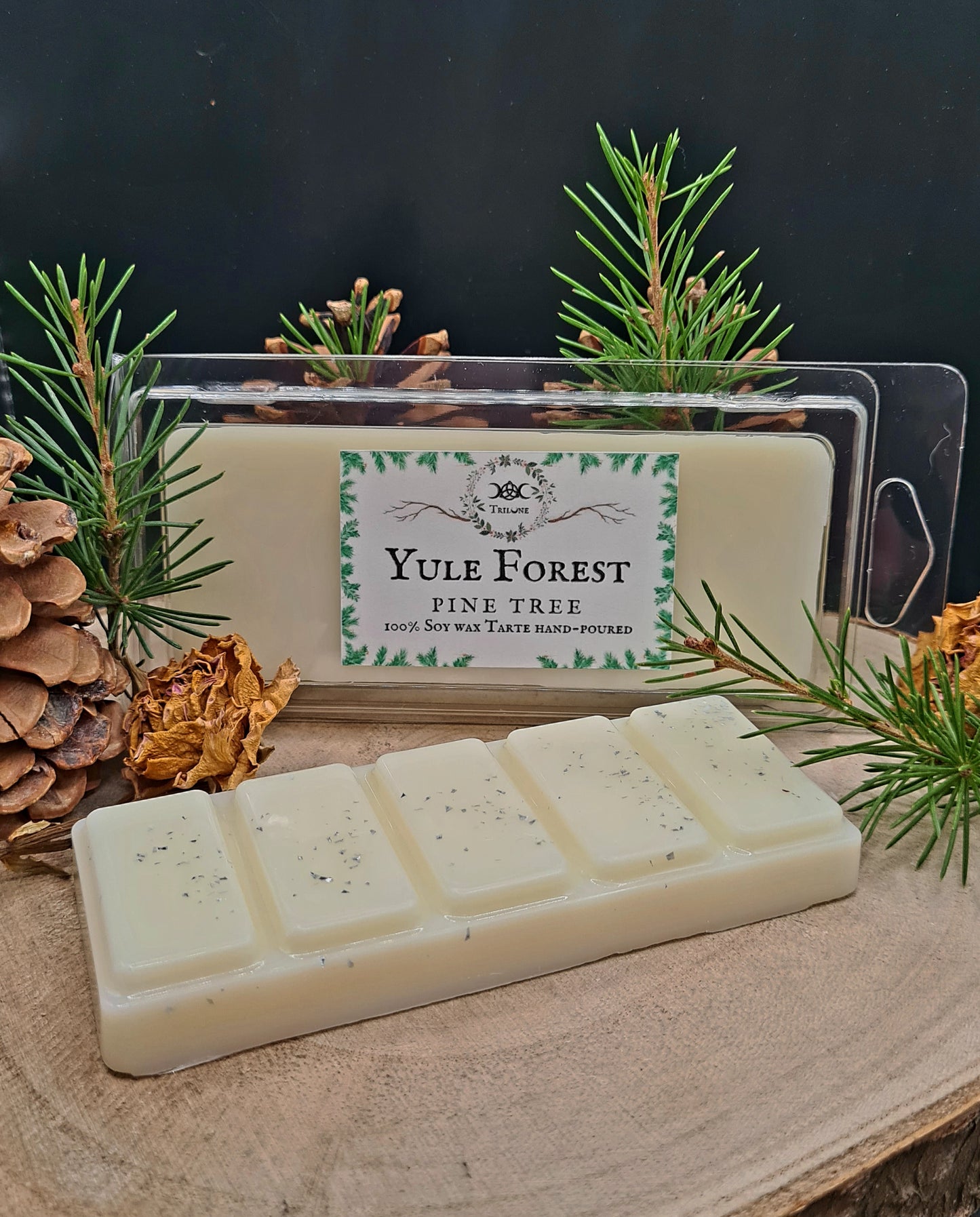 Tart in cera di soia “Yule Forest” | Profumo di Abete di Natale