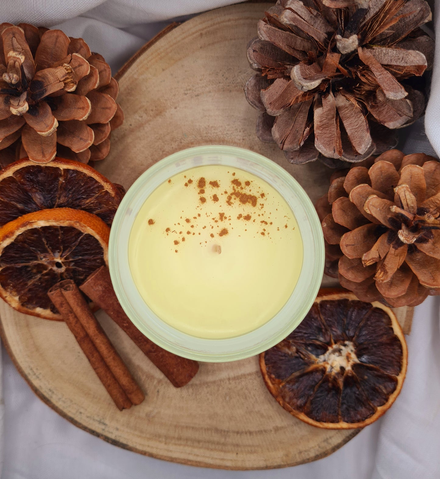 Candela Rituale "Solstice Blessing" / Arancia, Cannella e Spezie 130ml