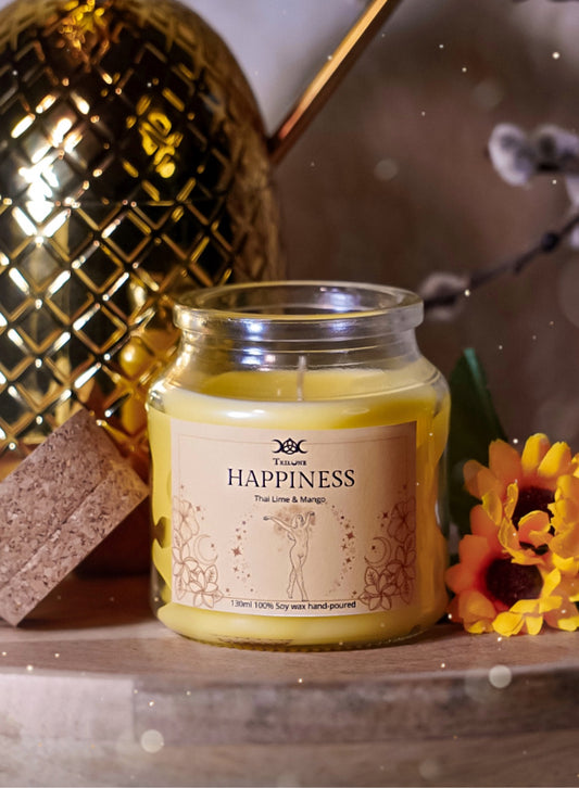 Candela Rituale "Happiness" - Thai Lime e Mango 130ml