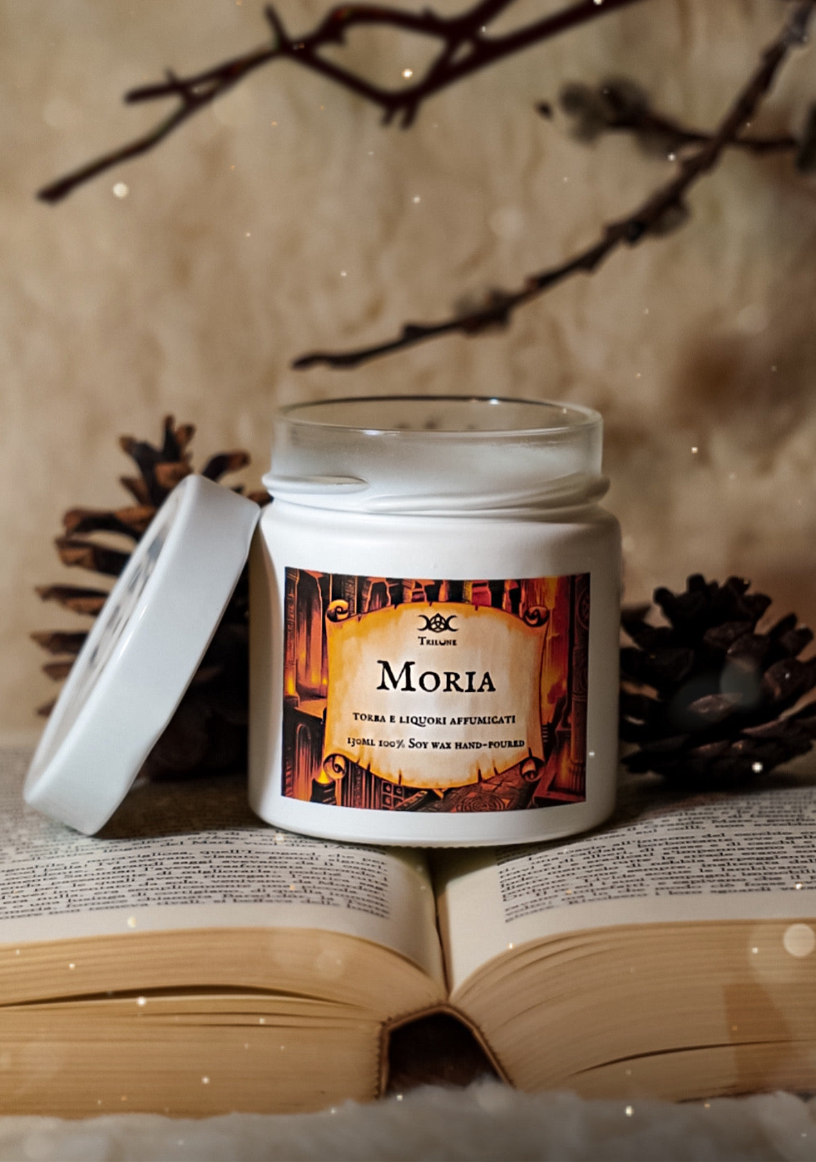 "Moria" / Torba e Liquori Affumicati/ 130ml