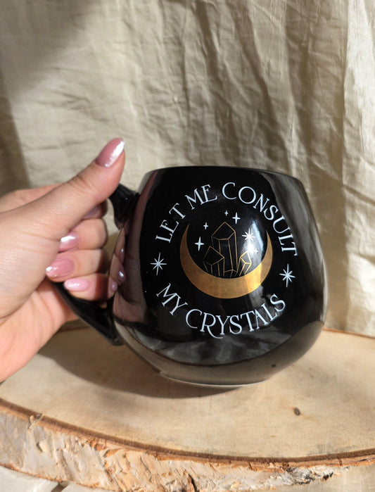 Tazza “Let me consult my crystals”