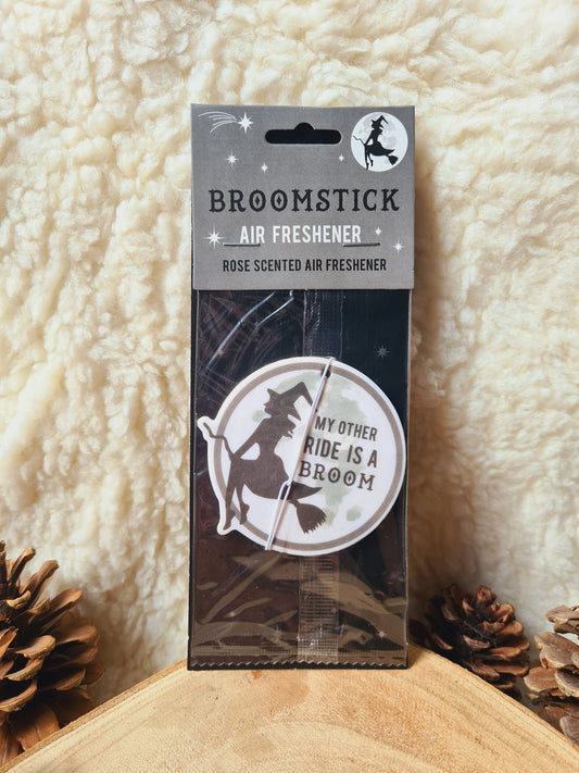 Profumatore per Auto Broomstick | Fragranza Rosa