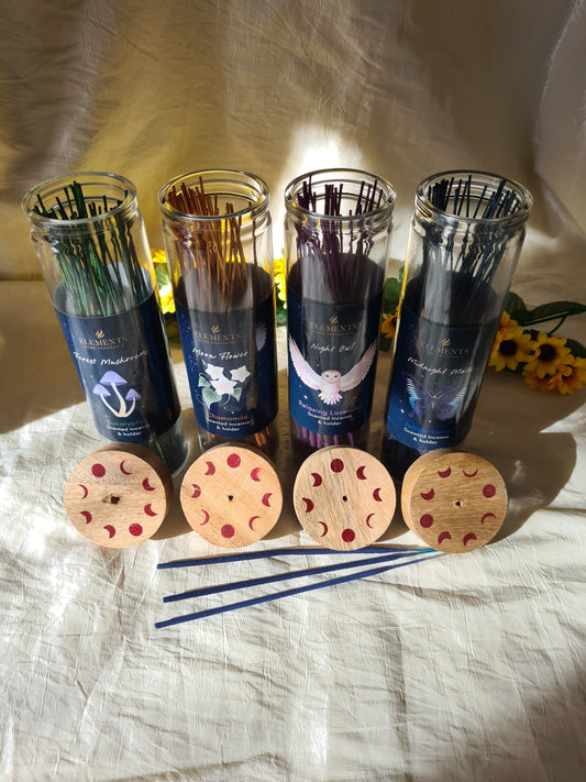 Incensi “Midnight Forest” con Coperchio Porta Incenso