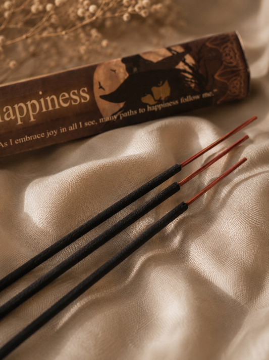 Incenso Happiness – Lavanda, Fiori d'Arancio e Timo