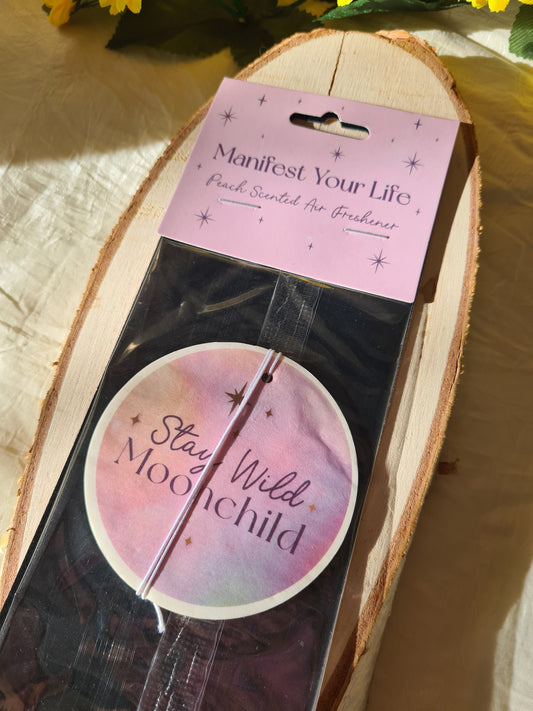 Profumatore per Auto "Stay Wild Moon Child" | alla Pesca