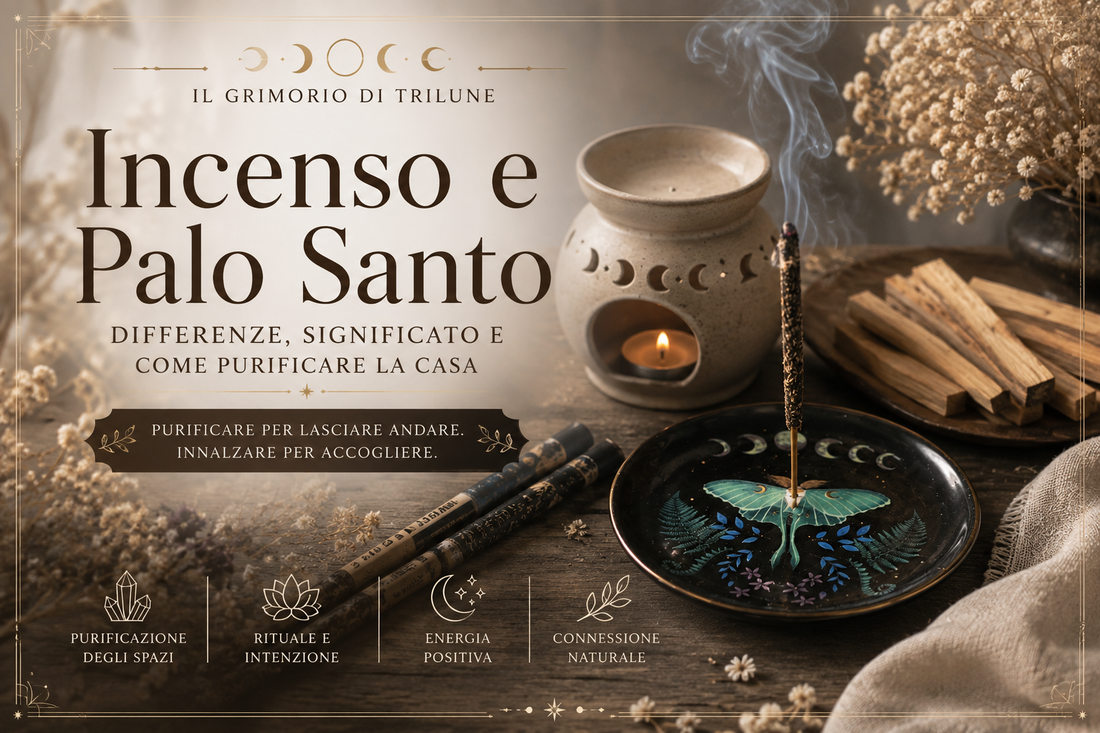 Incenso e Palo Santo: differenze, significato e come purificare gli spazi