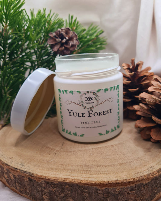 Candela Rituale "Yule Forest" / Abete di Natale 130ml