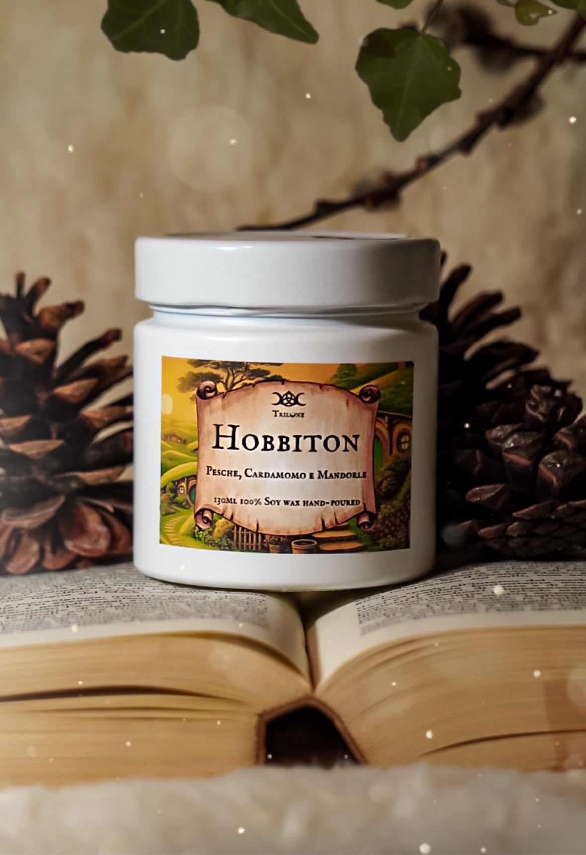 "Hobbiton" / Pesche, Cardamomo e Mandorle / 130ml