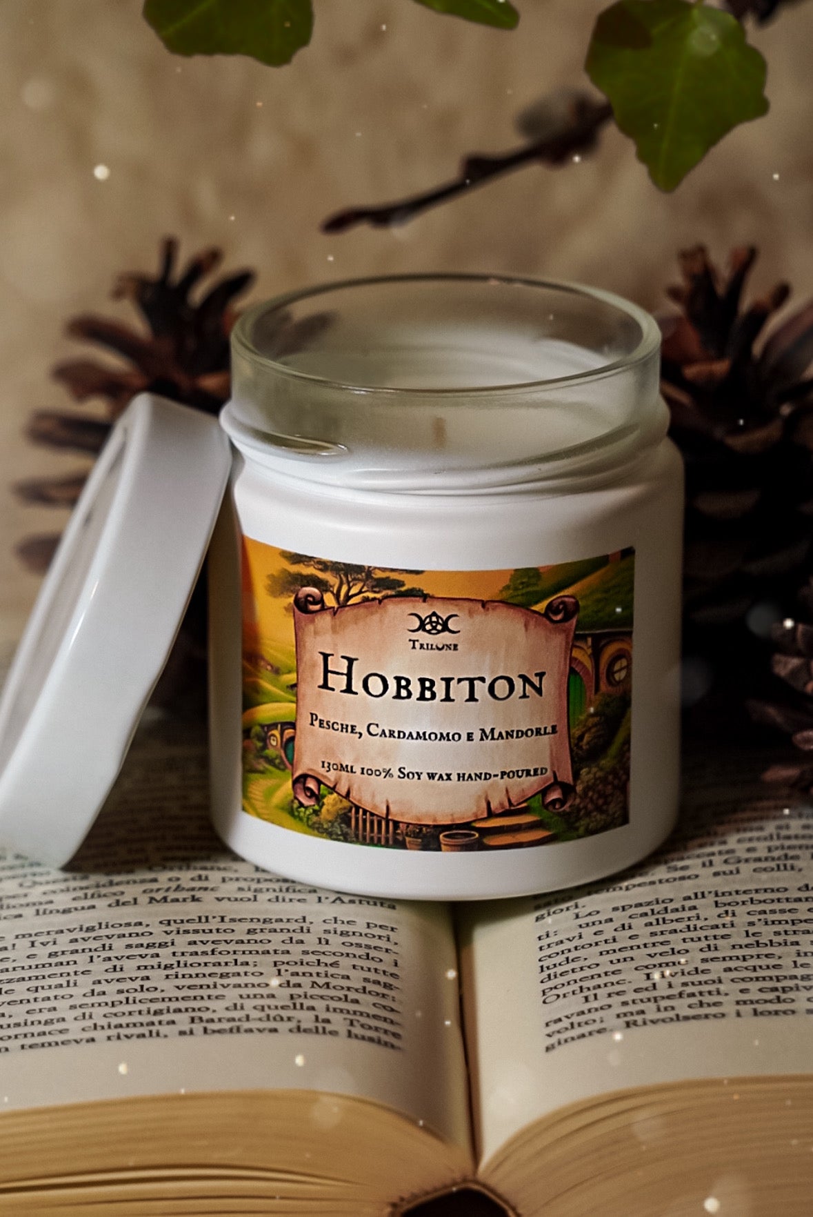 "Hobbiton" / Pesche, Cardamomo e Mandorle / 130ml