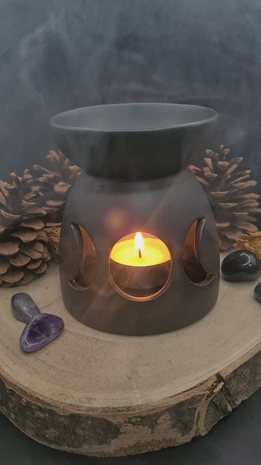 Fornelletto Brucia Essenze con Triplice Luna