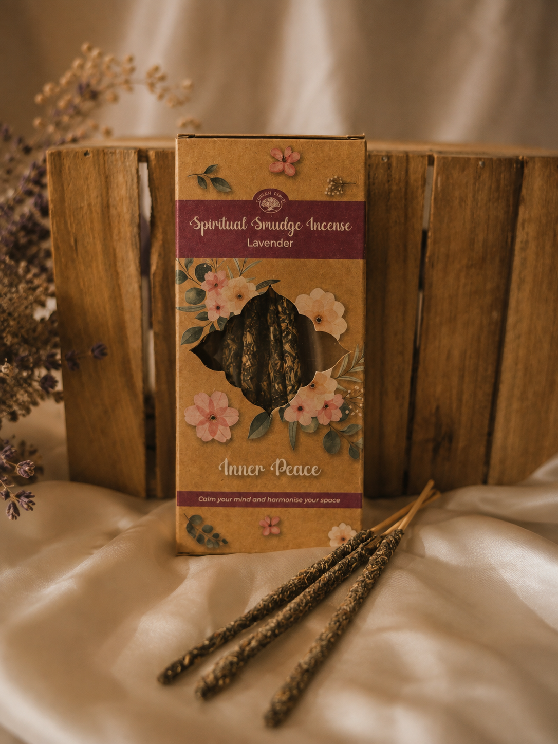 Incenso Spiritual Smudge "Inner Peace" alla Lavanda
