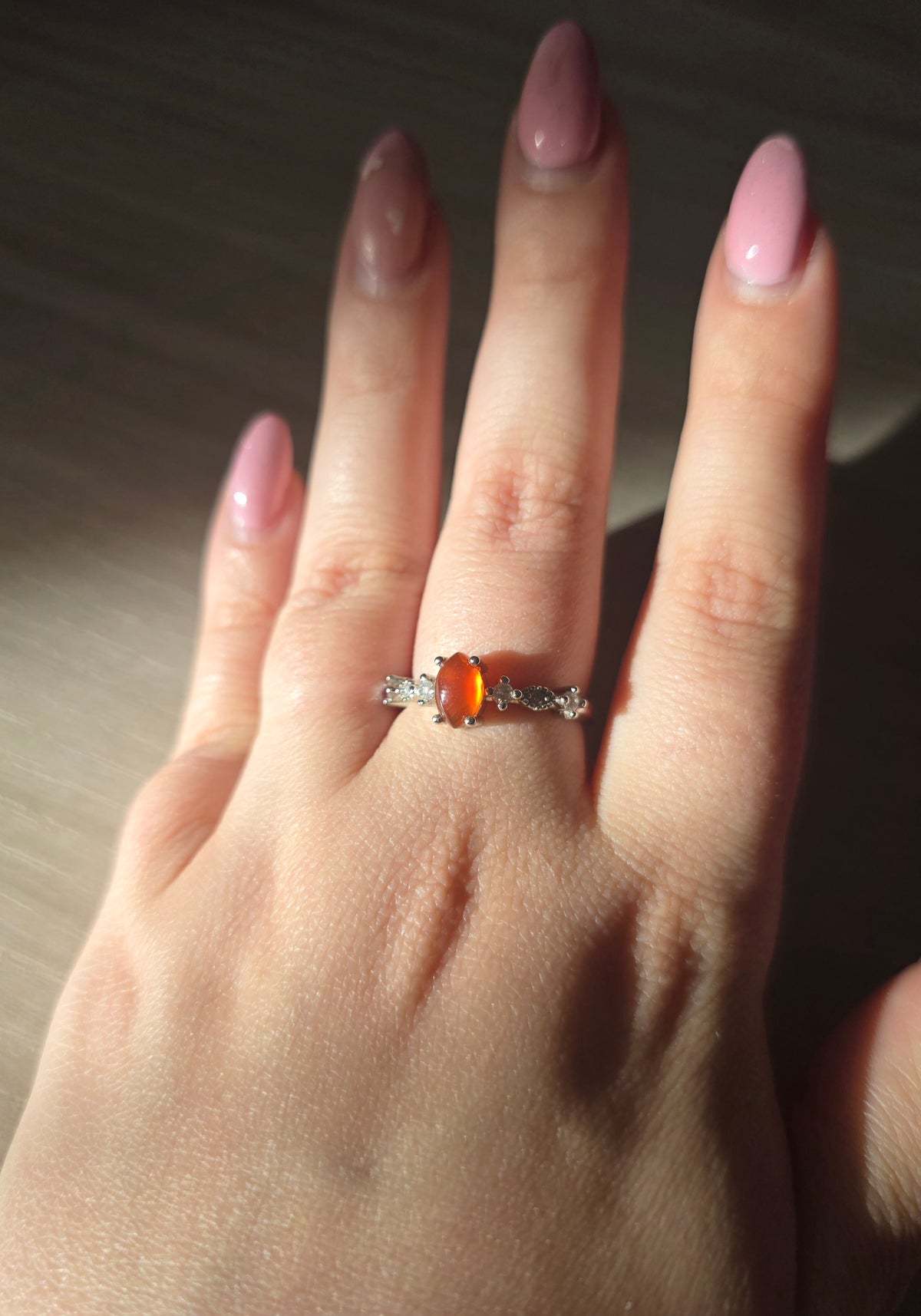 Anello Astra – Pietra Naturale e Zirconi