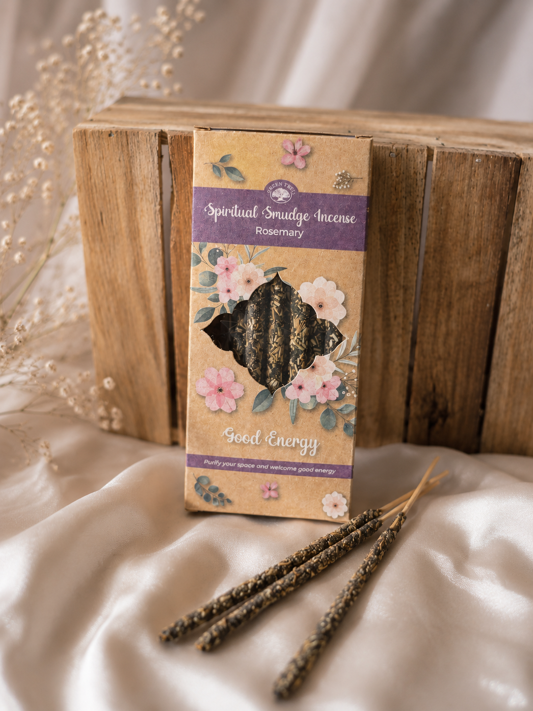 Incenso Spiritual Smudge "Good Energy" al Rosmarino