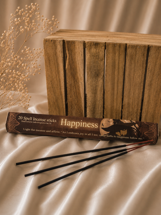 Incenso Happiness – Lavanda, Fiori d'Arancio e Timo