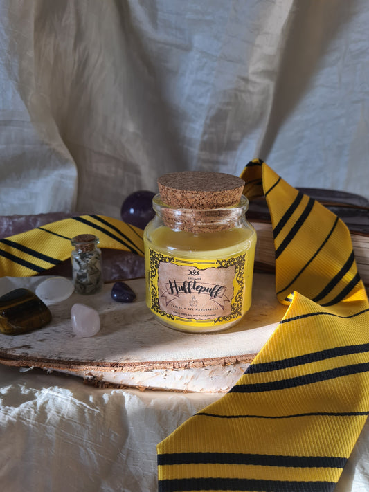 Candela "Hufflepuff" – Vaniglia del Madagascar | 130ml o 80ml