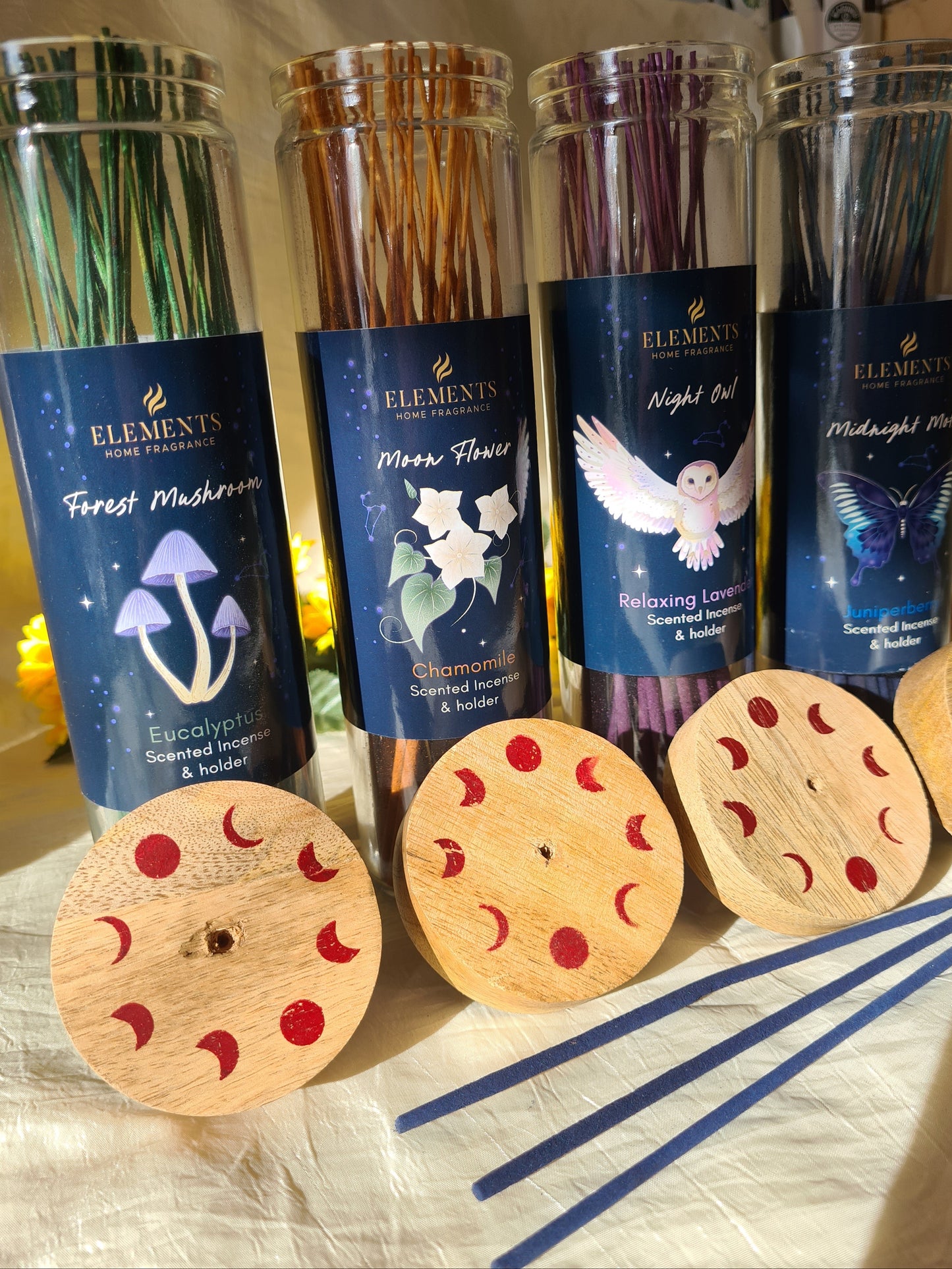Incensi “Midnight Forest” con Coperchio Porta Incenso