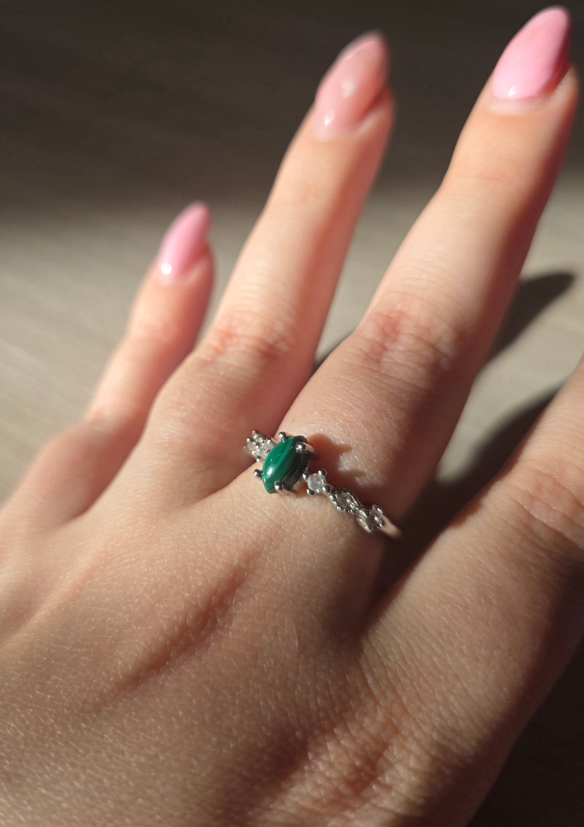 Anello Astra – Pietra Naturale e Zirconi