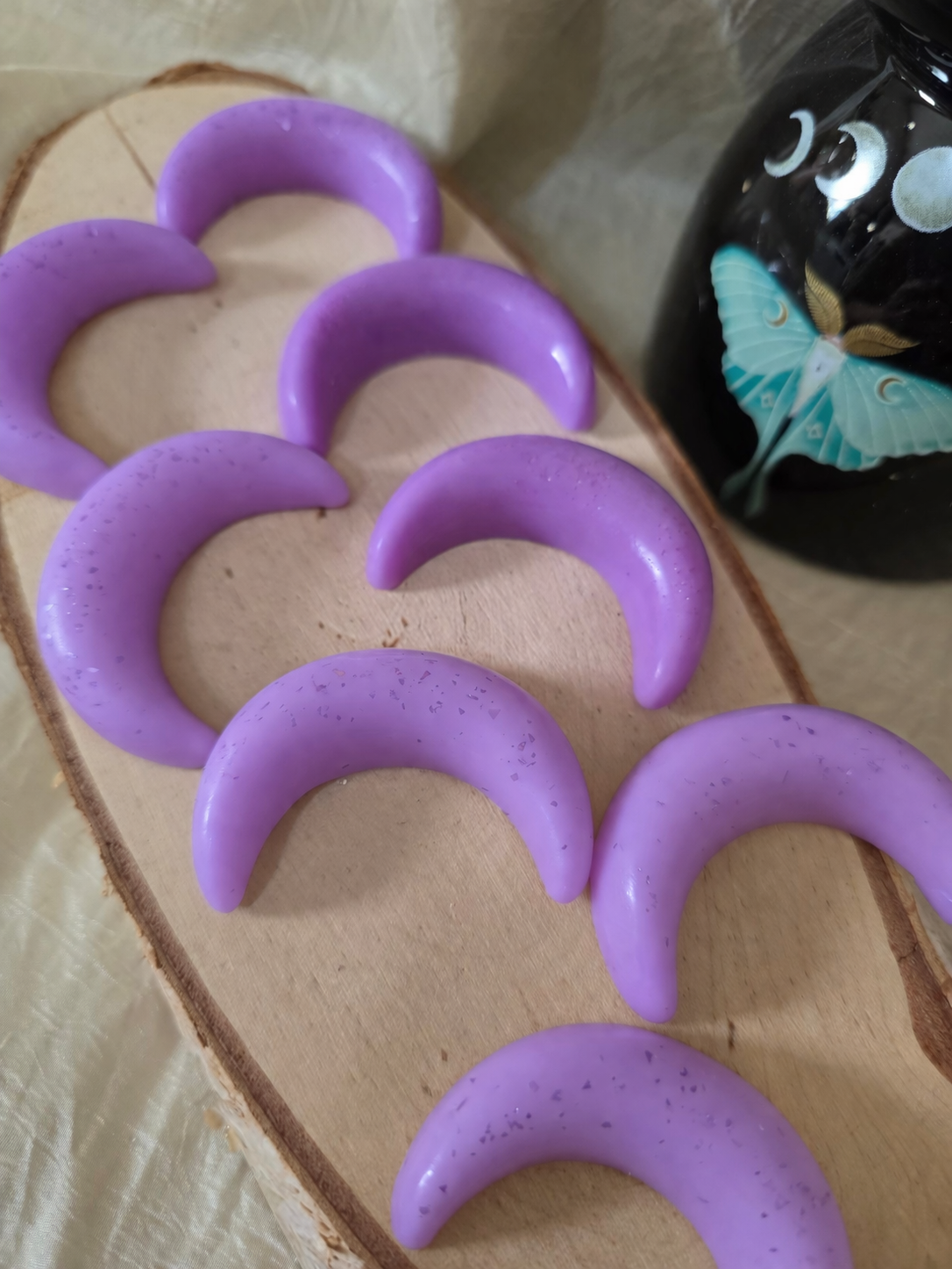 Tart Lunari | Wax Melts Profumate | Full Moon, New Moon, Crescent Moon