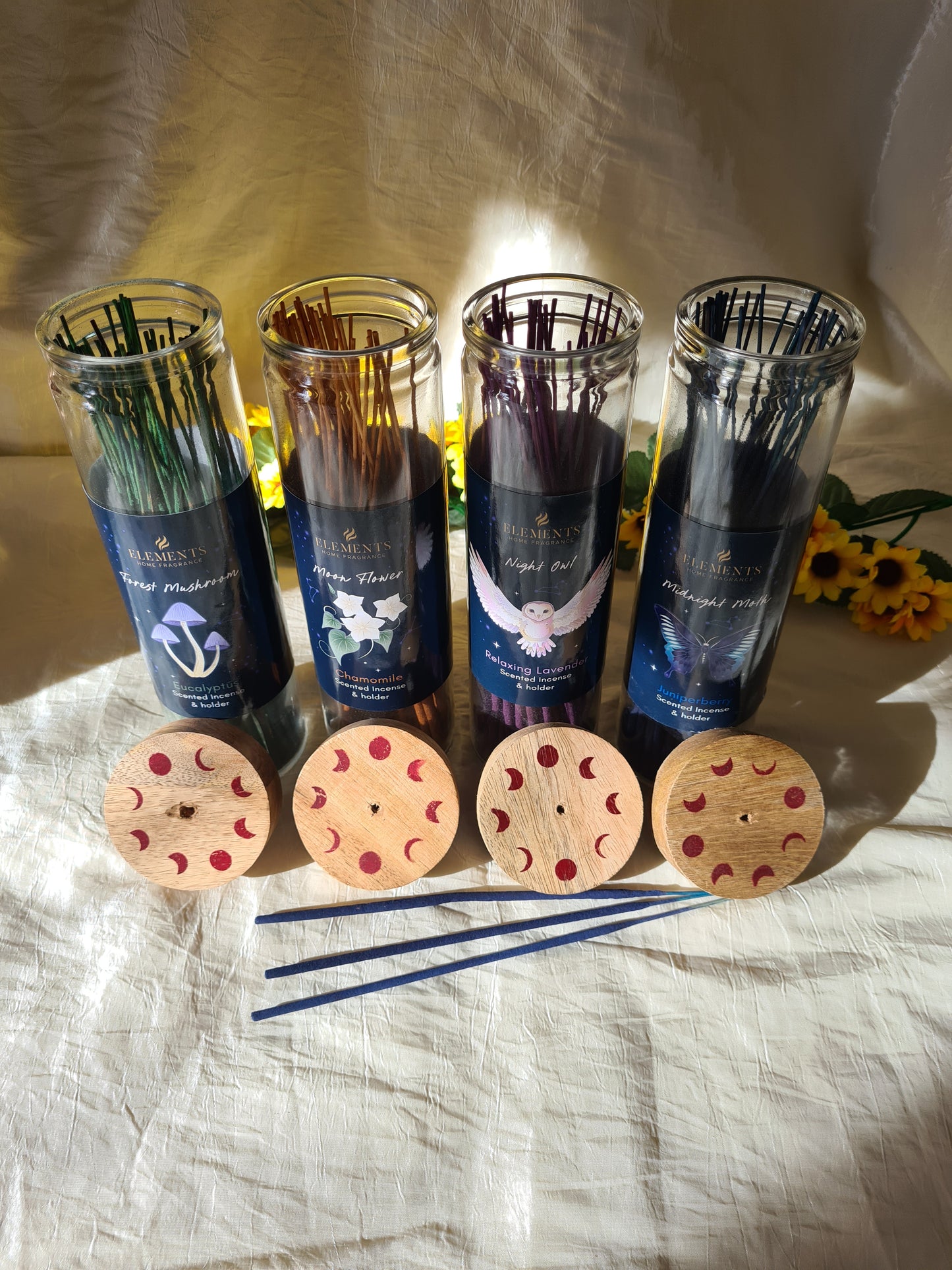 Incensi “Midnight Forest” con Coperchio Porta Incenso