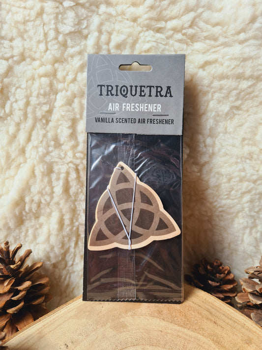 Profumatore per Auto con Triquetra | Fragranza Vaniglia