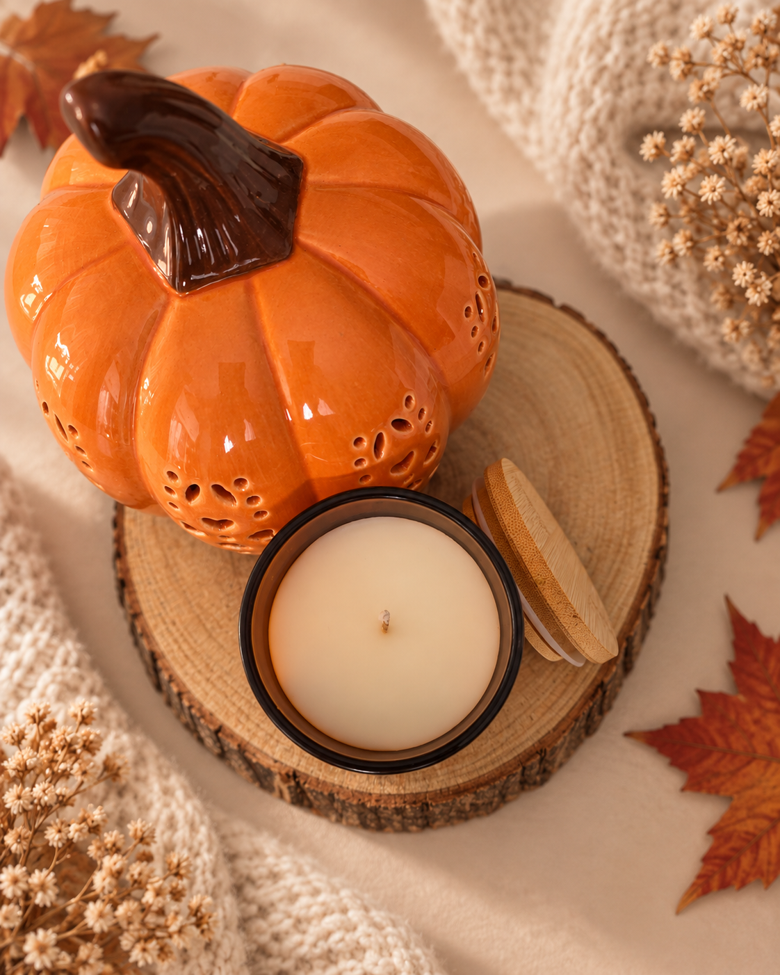 Witchy Pumpkin Spice – Candela Autunnale in Cera di Soia
