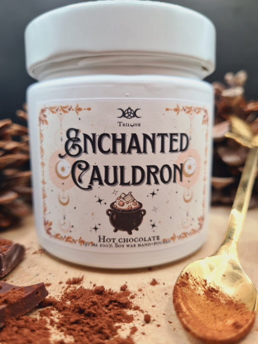 Candela "Enchanted Cauldron" / Cioccolata Calda / 130ml