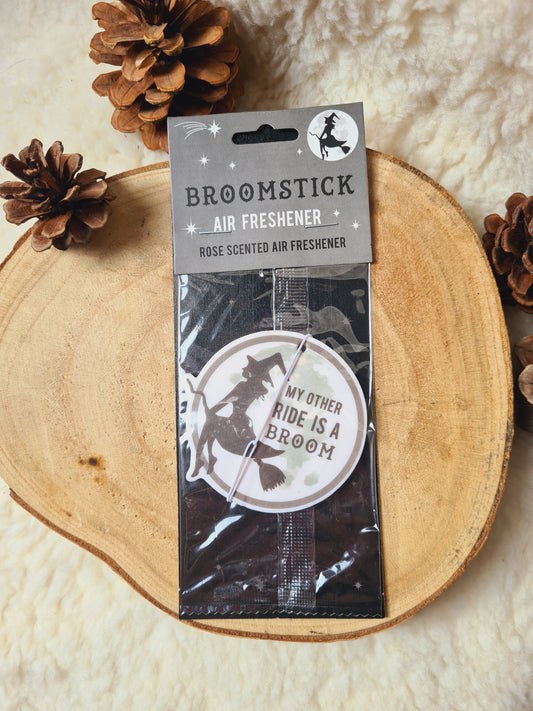 Profumatore per Auto Broomstick | Fragranza Rosa
