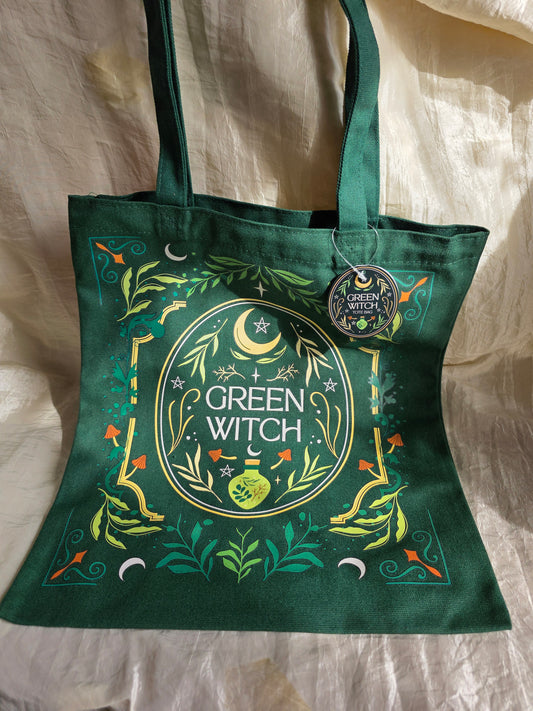 Tote Bag “Green Witch”