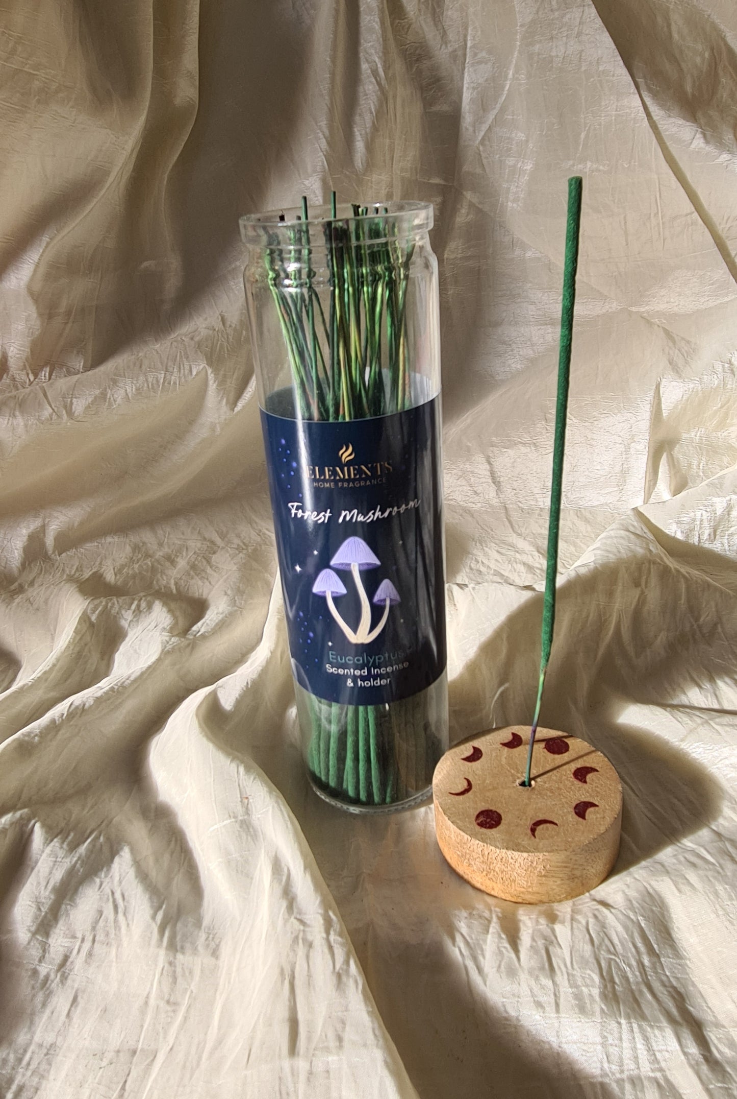 Incensi “Midnight Forest” con Coperchio Porta Incenso