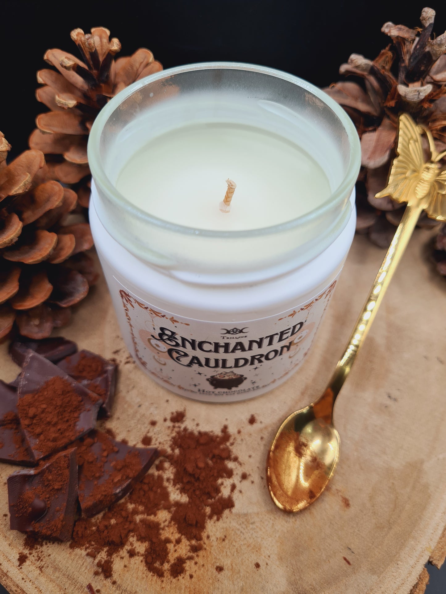 Candela "Enchanted Cauldron" / Cioccolata Calda / 130ml