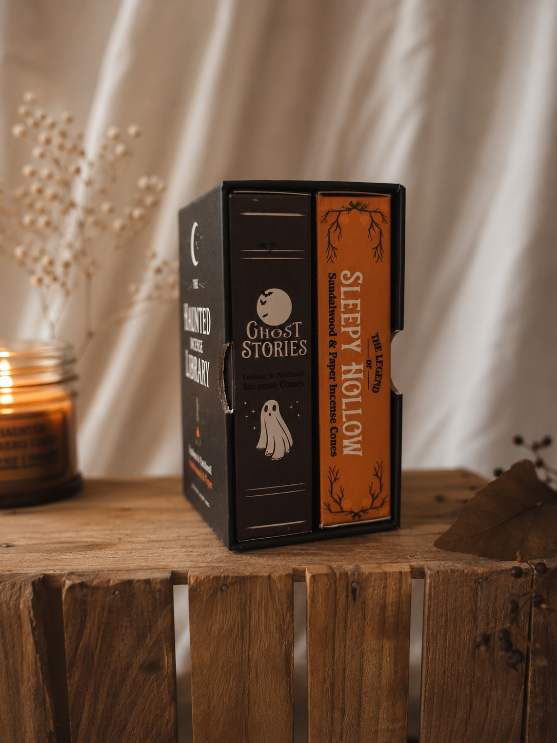 The Haunted Incense Library, Cofanetto di Incensi "Ghost Stories & Sleepy Hollow" | 60 Coni d'Incenso