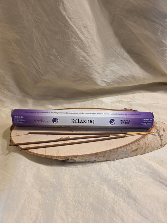 Incensi “Relaxing” / Cardamomo, Cedro e Patchouli