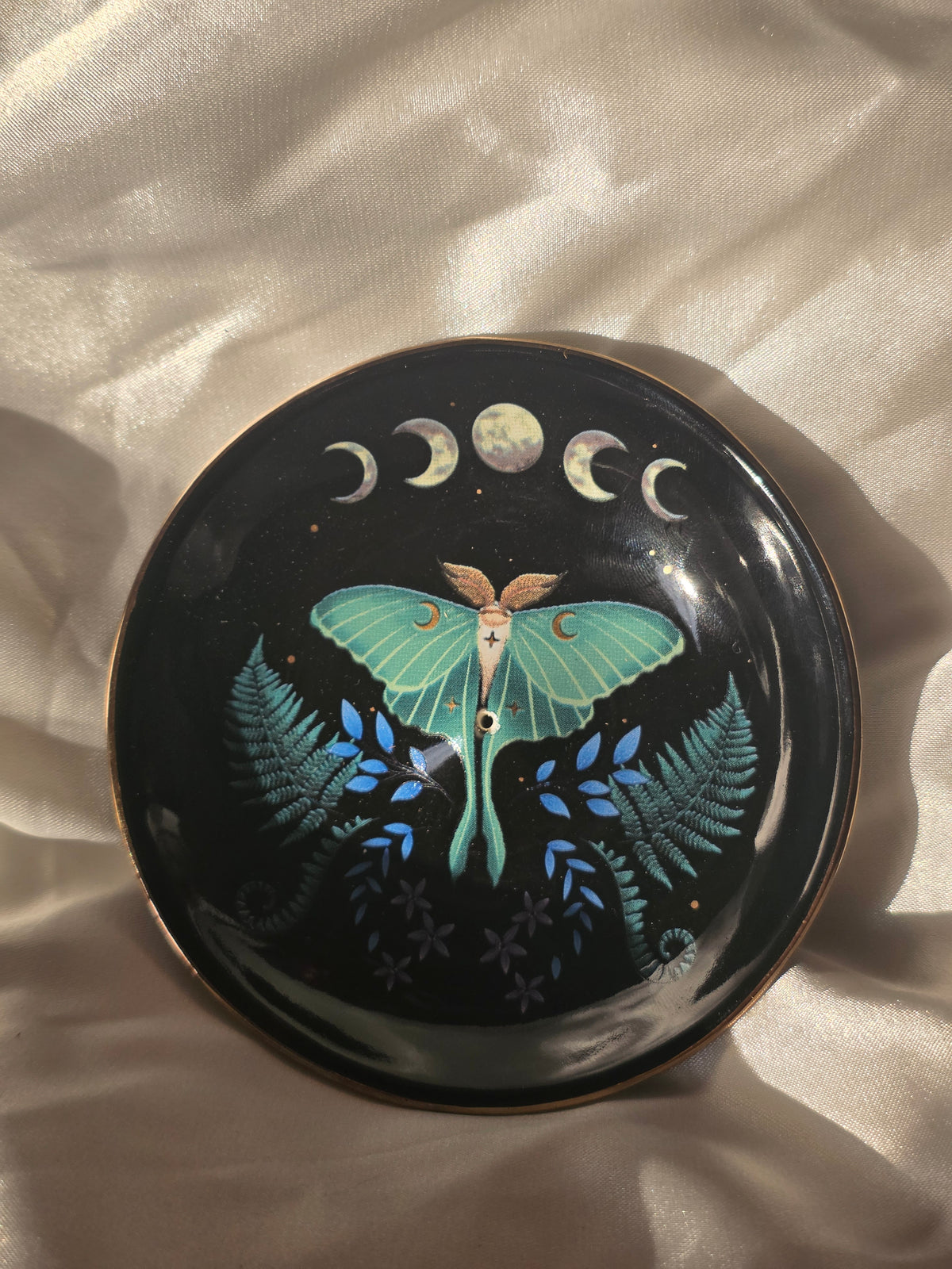 Piattino Porta Incenso – Luna Moth