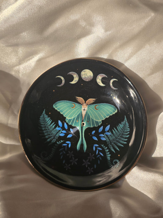 Piattino Porta Incenso – Luna Moth