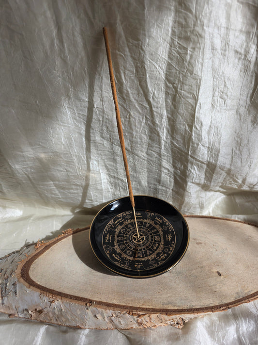 Piattino Porta Incenso “Ruota dell’Anno”