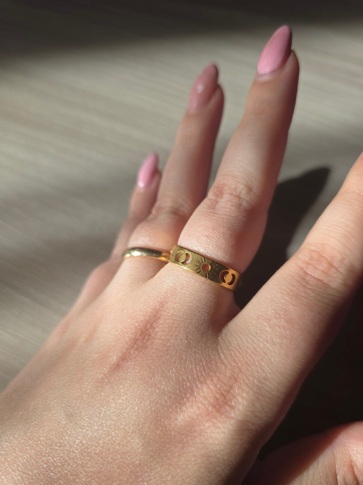 Anello Lunaria – Sole e Fasi Lunari