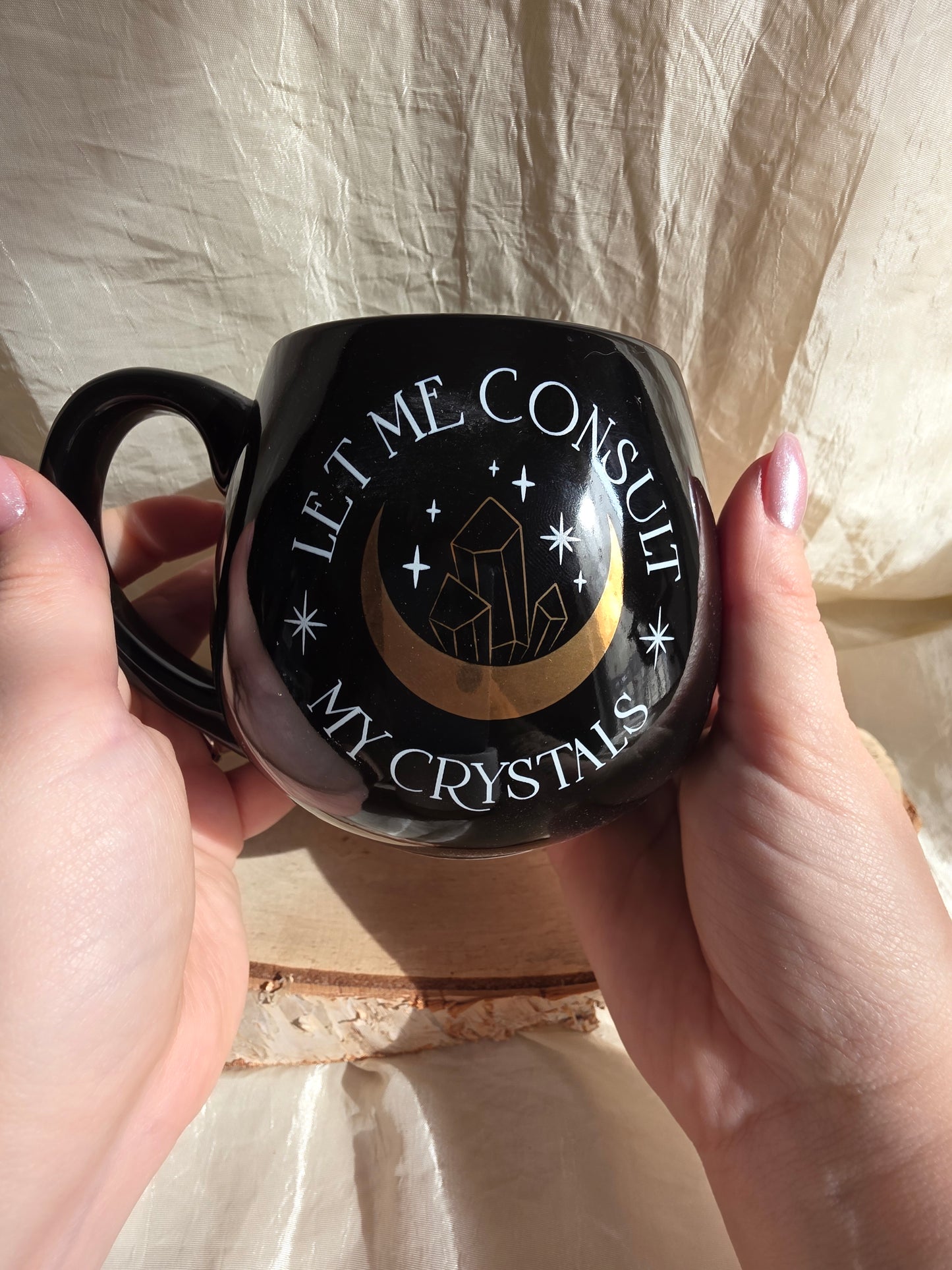 Tazza “Let me consult my crystals”